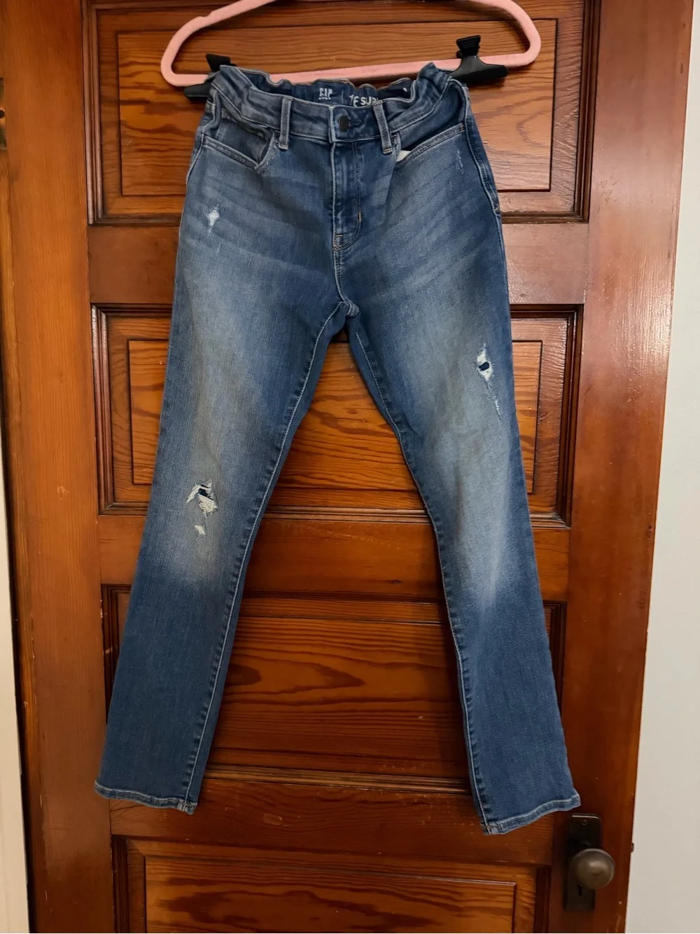 GAP Kids Blue Distressed Jeans